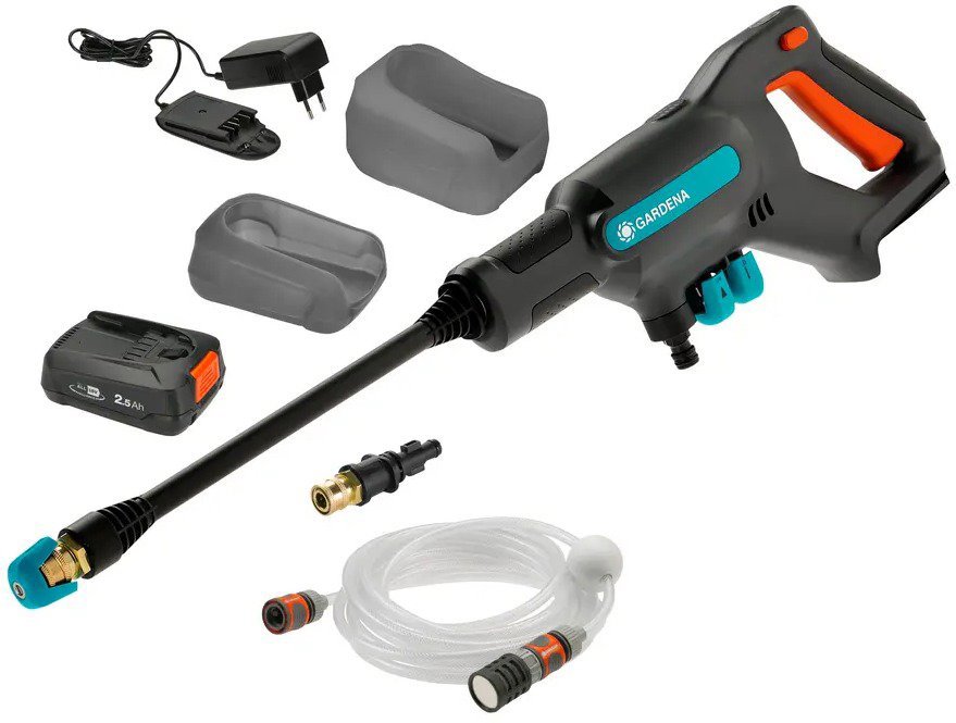 Gardena AquaClean 24/18V P4A magasnyomású mosó - készlet