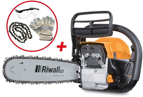 RIWALL PRO Řetězová pila benzínová RPCS 5140 SET - Motorová pila - Hlavní obrázek