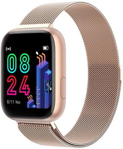 Garett Women Eva Steel Gold - Smart Watch - Main image