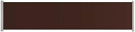 SHUMEE Zatahovací boční markýza/zástěna 140 × 600 cm, hnědá - Markýza