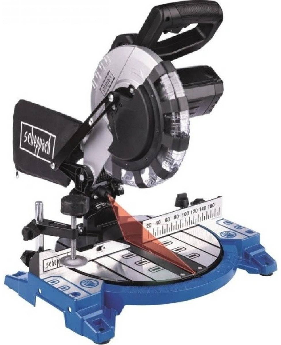 Scheppach HM 210 L Gérvágó fűrész lézerrel
