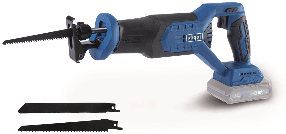 SCHEPPACH AKU 20V IXES BC-RS250-X szablyafűrész (AKU nélkül)