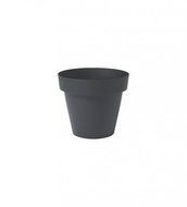 GARDINO Květináč MELROSE, průměr 25cm, antracit - Květináč