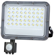 Garsaco Premium ultra-thin LED spotlight grey, with motion sensor, 30 W 2600 lm, daylight - LED Reflector