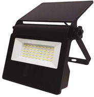 Garsaco Powerful solar LED spotlight with motion sensor 7 W, 750 lm, cold, replaceable battery - LED Reflector