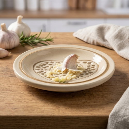 Garlic Paradise Ceramic garlic and ginger grater 11 cm - Grater - Main image