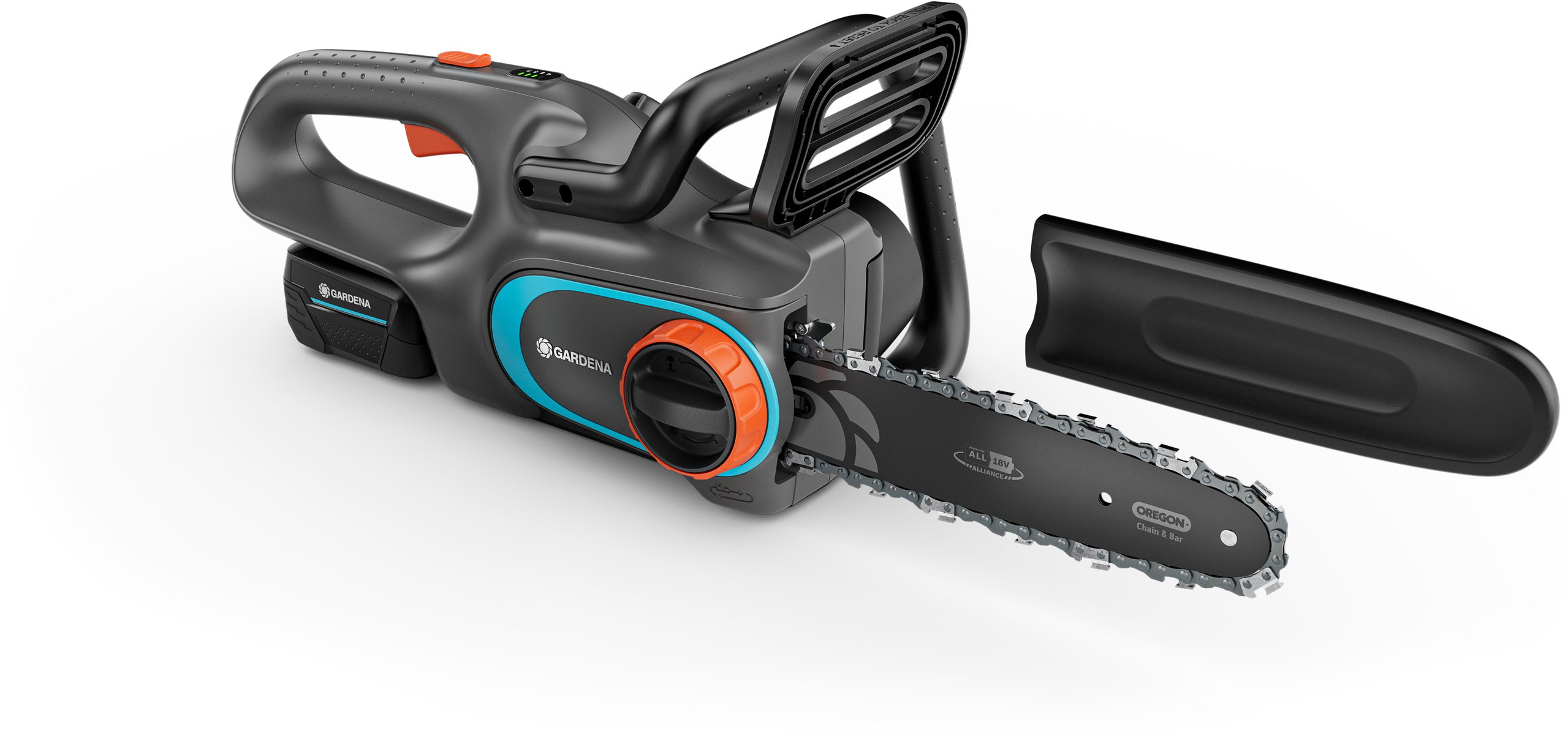 GARDENA PowerSaw akkumulátoros láncfűrész 250/18, V P4A, készlet