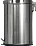 Gastro Stainless steel pedal bin 12 L, silver - Rubbish Bin