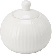 Gastro Cukřenka, bílá, žebrovaný design, objem 0,31 l, výška 100 mm, průměr 105 mm, 6 ks - Sugar Bowl