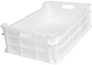 Gastro Plastic crate 33 L, 60 × 40 × 19 cm, white - Gastro Container