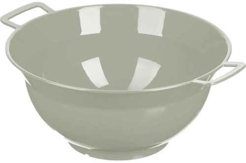 Gastro Plastic bowl with handles, coral/sage, 6 l - Bowl - Main image