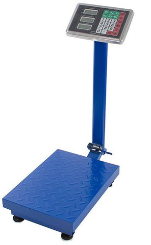 Verk 17105 Bridge folding digital scale 300 kg/50 g blue - Professional Kitchen Scale - Main image