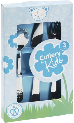 Gastro Children's cutlery set 3 pcs, blue/pink - Children's Cutlery - Main image