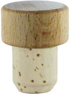 Gastro Cork stopper with head 12 pcs, 19mm - Preserving Accessories