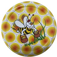 Gastro Screw caps set 10 pcs, honeycomb 70 mm - Canning Lid