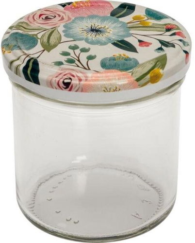 Gastro Cooking glasses 167 ml 6pcs, flowers - Canning Jar - Main image