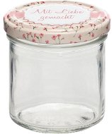 Gastro Zavařovací sklenice s květovaným víčkem 167 ml, 6 ks - Canning Jar
