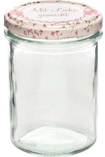 Gastro Cooking jars with flower lid 230 ml, 6 pcs - Canning Jar - Main image