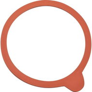 Weck Sealing rubber bands 10 pcs 108 / 94 mm, red - Preserving Accessories