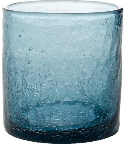F2D Crackle Glass 220 ml, blue - Glass - Main image