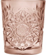 Libbey Whiskey glass Hobstar 350 ml, pink, 6 pcs - Glass