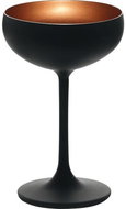 Stölzle Elements Sklenice na sekt 230 ml, černá / bronzová, 6 ks - Sklenice
