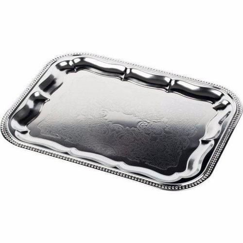 APS Servírovací tác 41x31 cm obdélník chromovaný - Tác - Hlavní obrázek