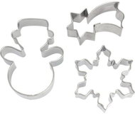 Set of punches 3 pcs, various motifs - Cookie Cutters
