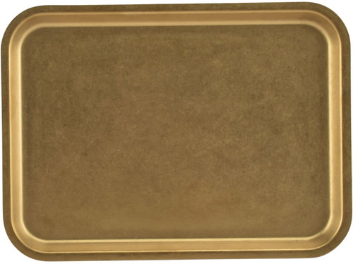 FINE 2 DINE Tray, 15 × 220 × 160 mm, gold, 6 × - Tray - Main image