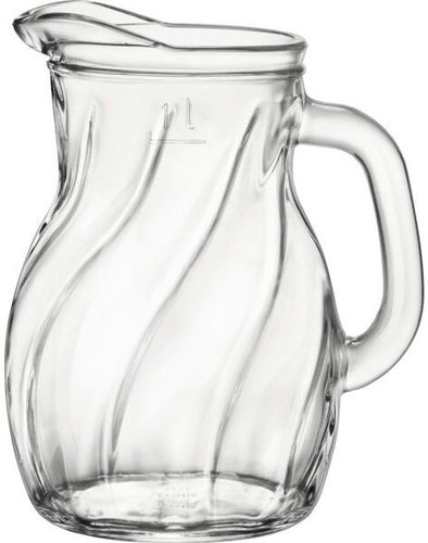 Bormioli Rocco Glass pitcher Bistro Twist 1 l, 6 pcs - Pitcher - Main image