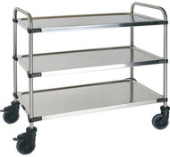 Rieber Stainless steel serving trolley Rieber SW - 850 RL - 3V - Serving Trolley