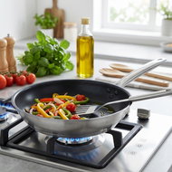 Pujadas Stainless steel pan Ergos Excalibur 36 cm - Pan