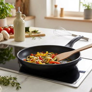 Black Induction Non-stick frying pan 28 cm, also suitable for induction - Pan