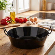 Riess Enamel pan 40 cm - Pan