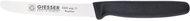 GIESSER Universal knife corrugated blade, length 220 mm, blade length 110 mm, black - Kitchen Knife