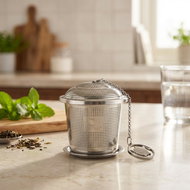 Bredemeijer Bella Ronde Tea strainer with stand 72 × 67 mm, stainless steel - Tea Strainer