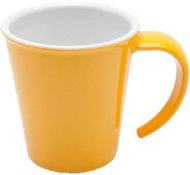 Ornamin Plastic coffee mug 350 ml, yellow - Mug