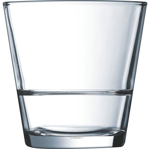 Arcoroc Universal Stack up glass 210 ml, 6 pcs - Glass - Main image