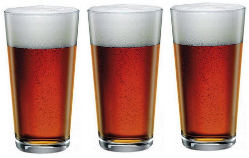 Bormioli Rocco Set of 3 universal glasses Sestriere 580 ml - Glass - Main image