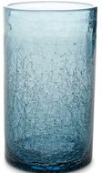 F2D Crackle Glass 400 ml, blue - Glass