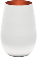 Stölzle Elements Glass 465 ml, white / bronze, 6 pcs - Glass