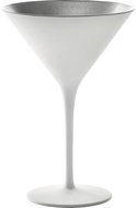 Stölzle Elements Cocktail glass 240 ml, white / silver, 6 pcs - Glass