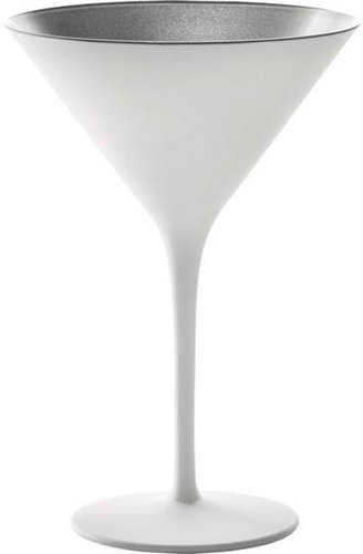 Stölzle Elements Cocktail glass 240 ml, white / silver, 6 pcs - Glass - Main image