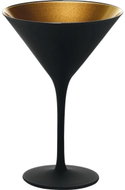 Stölzle Elements Cocktail glass 240 ml, black / gold, 6 pcs - Glass