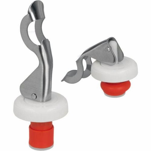 Gastro bottle cap set 2 pcs coloured - Wine Cork - Main image