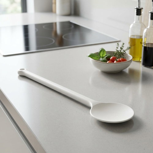 Gastro 29 cm round cooker white - Cooking Spoon - Main image