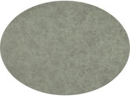 Placemat ZicZac Truman 45 × 33 cm, oval, anthracite - Placemat