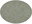 Placemat ZicZac Truman 45 × 33 cm, oval, anthracite