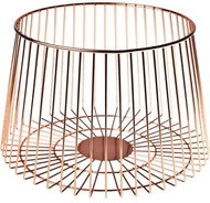 Decorative metal basket Cosy&Trendy 23,5 cm, copper - Small Basket