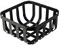 Košík na pečivo Gusta 19,5 × 19,5 cm, čierny - Košík